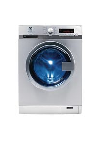 ELEKTROLUX , Waschmaschine, WE8PCH PUMPE, 8 kg, 1400 U/min , silberfarben , Füllmenge Max, 8 kg