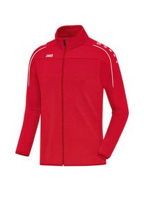 Jako, Femmes Veste de sport, rouge vif / blanc