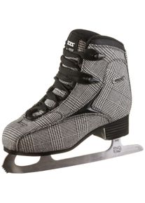 Roces Brits Check Schlittschuhe Damen - schwarz - Gr. 41