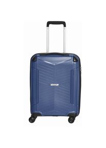 Packenger Hartschalen-Trolley »Silent«, 4 Rollen blau Koffer