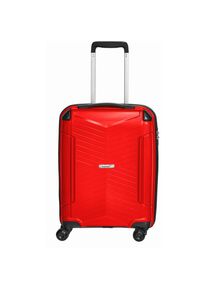 Packenger Hartschalen-Trolley »Silent«, 4 Rollen rot Koffer