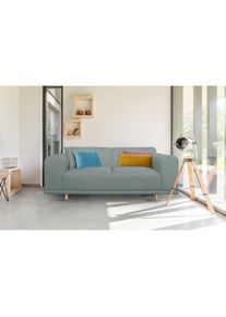 2-Sitzer »Maroon«, in skandinavischem Design, mit losen Kissen , blau , Andas , petrol
