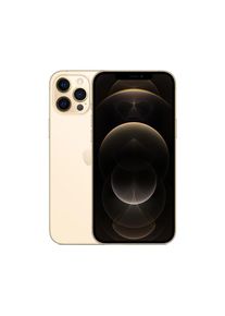 Apple , Smartphone »iPhone 12 Pro Max, 5G«, (17 cm/6,7 Zoll, 128 GB Speicherplatz, 12 MP Kamera), MGD93ZD/A , goldfarben , ohne Adapter & ohne...