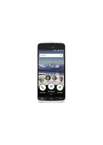 Doro , Smartphone »8040 Weiss«, (12,7 cm/5 Zoll, 16 GB Speicherplatz, 8 MP Kamera) , weiss , Schnelles 4G-Mobilfunknetz, WLAN, Bluetooth, GPS,...