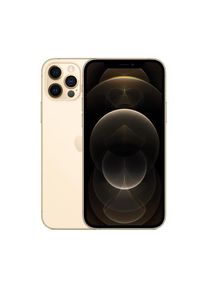 Apple , Smartphone »iPhone 12 Pro, 5G«, (15,5 cm/6,1 Zoll, 128 GB Speicherplatz, 12 MP Kamera), MGMM3ZD/A , goldfarben , ohne Adapter & ohne Ladekabel