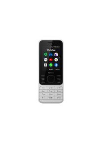 Nokia , Smartphone »6300 4G Powder White«, (6,1 cm/2,4 Zoll, 4 GB Speicherplatz,) , weiss , 4G-Mobilfunknetz, Dual-SIM, Bluetooth 4.1, Micro-USB,...