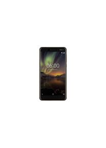 Nokia , Smartphone »6.1 (2018) 32GB Black Copper«, (13,97 cm/5,5 Zoll, 32 GB Speicherplatz, 16 MP Kamera) , schwarz , Betriebssystem: Android One