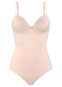 Lascana Push-Up-Body, Für Ein Tolles Dekolleté, Basic Dessous Beige, Größe 90