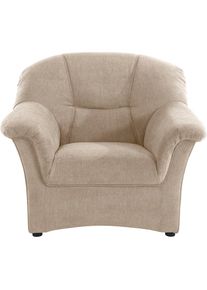 Sessel »Sarafina«, wahlweise mit Federkern , beige , DOMO collection