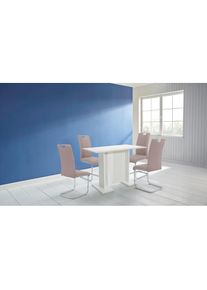 Freischwinger &raquo;Ruby&laquo;, (Set), 2 St., Kunstleder, 2 oder 4 St&uuml;ck , braun , Hela , cappuccino