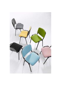 Schneider Besucherstuhl »Paula«, (Set), 2 St., Stapelbar gelb