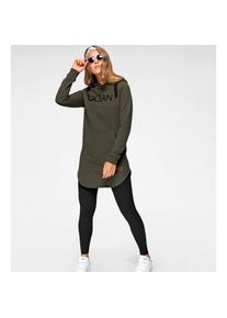 OCEAN SPORTSWEAR , Jogginganzug &raquo;Essentials Joggingsuit&laquo;, (Packung, 2 tlg., mit Leggings) , gr&uuml;n , khaki/schwarz , Longsweatshirt und Leggings im...