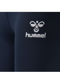 Hummel, Femmes Pantalon de sport, bleu marine / blanc