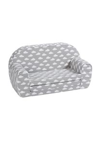 Sofa »Kindersofa Grau mit weissen Wolken«, (1 St.) , grau , KNORRTOYS®