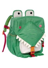 Sigikid Kinderrucksack »Kroko School« grün Rucksäcke