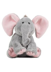 SCHAFFER® , Kuscheltier »Elefant Baby Sugar, 19 cm, grau/rosé« , grau , Plüschfiguren