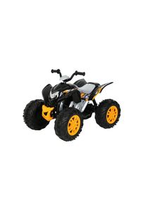 Elektro-Kinderquad »Powersport ATV Gelb Schwarz«, ab 3 Jahren, bis 35 kg , schwarz , Rollplay , schwarz/gelb