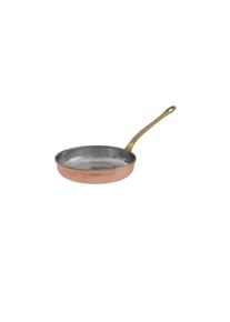 ich-zapfe Bratpfanne, Kupferpfanne - aus Kupfer und Messing, 26cm