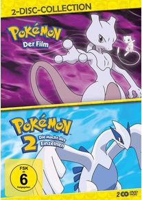 Pokémon Pokémon Der Film / Pokémon 2 - 2-Movie-Box DVD multicolor