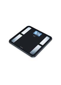 Beurer , Körper-Analyse-Waage , schwarz , Bis zu 180 kg Tragkraft