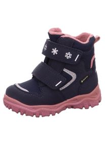 Superfit Winterstiefel »HUSKY1 WMS Weiten Mess System: M IV«, mit wasserdichtem GORE-TEX blau 19 navy-rosa Modischer Winterstiefel mit...