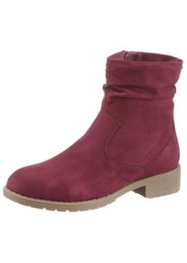 Citywalk CITY WALK Winterstiefelette, im Casual-Look rot 39 bordeaux Stiefelette in harmonischer Farbpalette