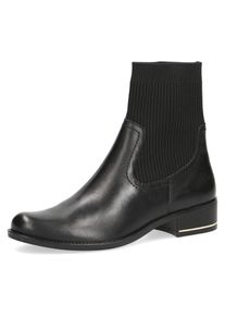 Caprice Stiefelette, mit sockenähnlichem Strick-Einstieg schwarz 42 In eleganter Optik