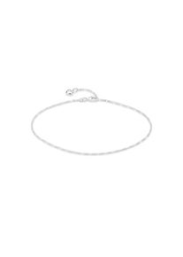 Bruno Banani Fußkette »Herz, B0180A/90/00/27, B0180A/90/00/27/1«, Made in Germany silberfarben