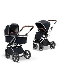 MOON Kombi-Kinderwagen &raquo;ROCCA Basic&laquo;, 22 kg, mit Gummireifen; Kinderwagen blau