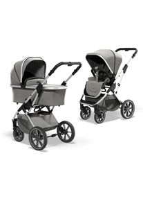 MOON Kombi-Kinderwagen &raquo;ROCCA Basic&laquo;, 22 kg, mit Gummireifen; Kinderwagen schwarz