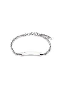 Amor Silberarmband »Herz, 2016490«, Made in Germany silberfarben Niedliches Armband für Damen, rundet jedes Outfit auf besondere Art ab