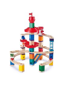 HAPE Kugelbahn-Bausatz »Quadrilla, Super Spiralburg«, 129 tlg. bunt