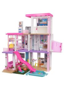 Barbie Puppenhaus »Traumvilla«, mit Balkon, Dachterasse & Aufzug, LIcht und Sound bunt