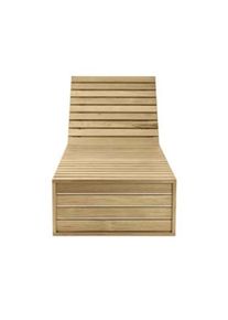 Bodil Kjaer Sonnenliege Outdoor Teak Carl Hansen & Søn