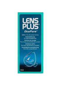 LENS PLUS Ocu Pure Kochsalzlösung-120 ml