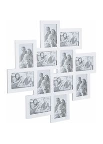 Bilderrahmen Collage »Family, weiss«, Fotorahmen, Bildformat 10x15 cm , weiss , my home