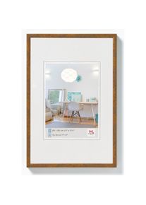 Bilderrahmen »New Lifestyle Kunststoffrahmen«, (1 St.) , grau , Walther , taupe