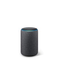 Amazon , Smart Speaker »Echo Plus (2. Gen.) Anthrazit« , grau , Hands-free-Sprachanrufe und Nachrichten an Echo-Geräte, «Alexa»-App und andere...