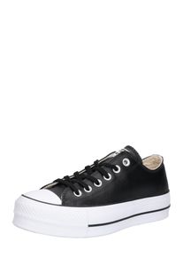 Converse Sneaker 'CHUCK TAYLOR ALL STAR LIFT PLATFORM LEATHER' Herren Gr&ouml;&szlig;e 44.5 schwarz / wei&szlig;