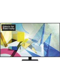 Samsung , QLED-Fernseher »GQ75Q80TGT«, 189 cm/75 Zoll, 4K Ultra HD, Smart-TV, Quantum HDR 1500-Quantum Prozessor 4K-Direct Full Array , silberfarben