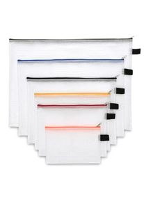 Etui Mesh Bag 6er-Set - Bunt