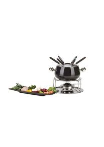 Nouvel , Fondue »Noir« , silberfarben , Fondue