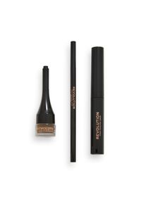 Makeup Revolution - Ultra Brow Builder Kit -- Augenbrauen-Set (ST062UBDB)