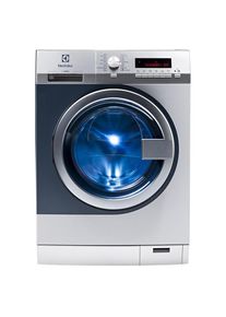 ELEKTROLUX , Waschmaschine, myPro WE170V, 8 kg, 1400 U/min , silberfarben , 16 Programme, Mengenautomatik, Ablaufventil