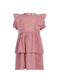 Minymo - Girl's Dress S/S Woven - Kleid Gr 122 rosa