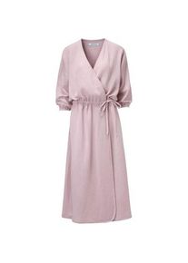 Manufactum Damen-Wickelkleid Musselin Rosé XS/S