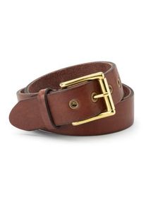 Greenbelts Herren-Ledergürtel Heritage Braun M (95 cm)