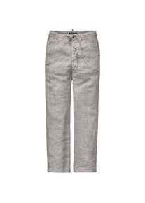 Hannes Roether Herren-Leinenhose Graumelange M