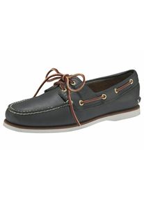 Timberland, Unisex, Bootsschuh &raquo;Men ́s 2 Exe Boat Shoe&laquo;, nautical, blau, wilderness, 43, Klassischer Bootsschuh von Timberland