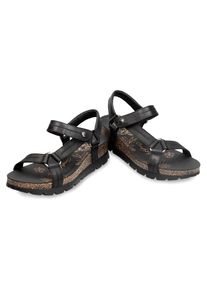 Panama Jack Sandalette »Sandra«, mit gepolstertem Fersenriemchen schwarz 40 Mit Klettverschluss